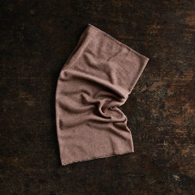 Coot Kids Snood - Merino Wool & Silk - Warm Driftwood