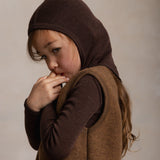 Darter Baby & Kids Balaclava - Merino Wool & Silk - Cacao