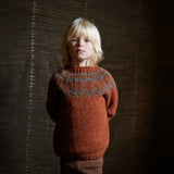 Norse Sweater - Donegal Wool - Cinnamon