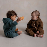 Pipit Baby Suit - Merino Wool Fleece - Sycamore