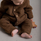 Pipit Baby Suit - Merino Wool Fleece - Sycamore