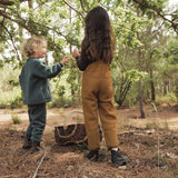 River Baby & Kids Dungarees - Boiled Merino Wool  - Copper
