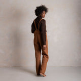 Women's Roam II Trousers/Dungarees - Boiled Merino Wool - Auburn