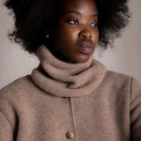 Sandpiper Women's Snood - Merino Wool Fleece - Driftwood