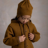 Strath Baby & Kids Hat - Boiled Merino Wool  - Copper