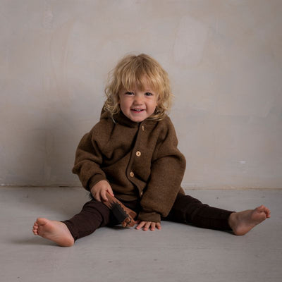 Tinker Baby & Kids Jacket - Merino Wool Fleece - Sycamore