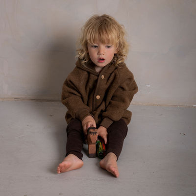 Tinker Baby & Kids Jacket - Merino Wool Fleece - Sycamore