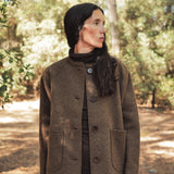 Women's Creek II Jacket - Boiled Merino Wool - Hazelnut