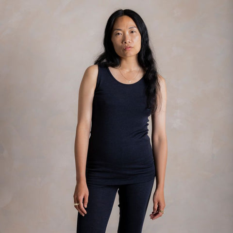 Swift Women's Top - Merino Wool & Silk - Cosmos
