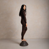 Finch Women's Leggings - Merino Wool & Silk - Cacao