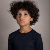 Lark Baby & Kids Top - Merino Wool & Silk - Cosmos