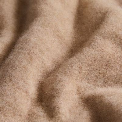 Starling Blanket - Merino Wool Fleece - Sandstorm