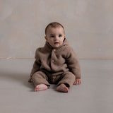 Pipit Baby Suit - Merino Wool Fleece - Driftwood