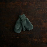 Penguin Kids Mittens - Merino Wool Fleece - Seafoam