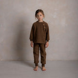 Puffin Baby & Kids Sweater - Merino Wool Fleece - Sycamore