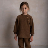 Puffin Baby & Kids Sweater - Merino Wool Fleece - Sycamore