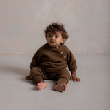 Puffin Baby & Kids Sweater - Merino Wool Fleece - Sycamore