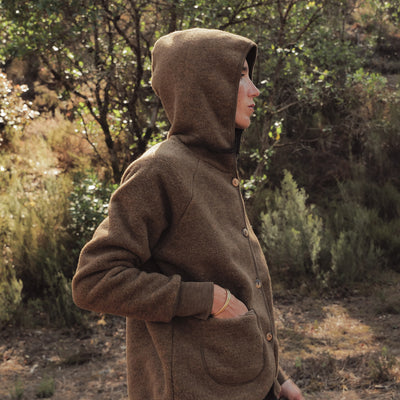 Osprey Women's Jacket - Merino Wool Fleece - Sycamore