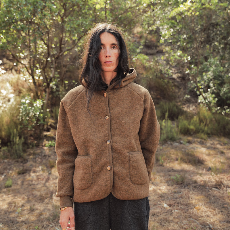 Osprey Women's Jacket - Merino Wool Fleece - Sycamore