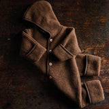 Pipit Baby Suit - Merino Wool Fleece - Sycamore