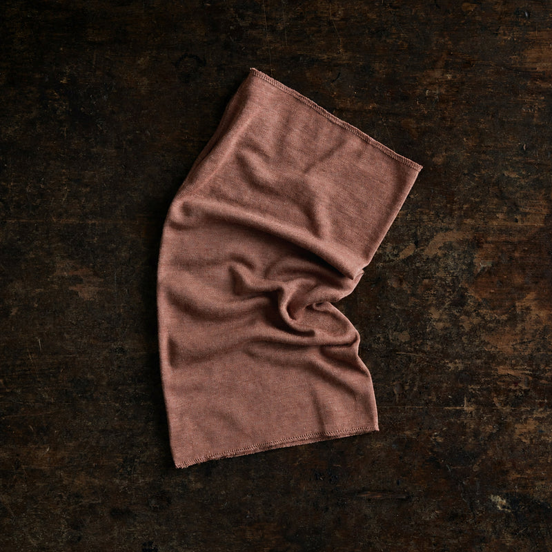 Coot Kids Snood - Merino Wool & Silk - Russet