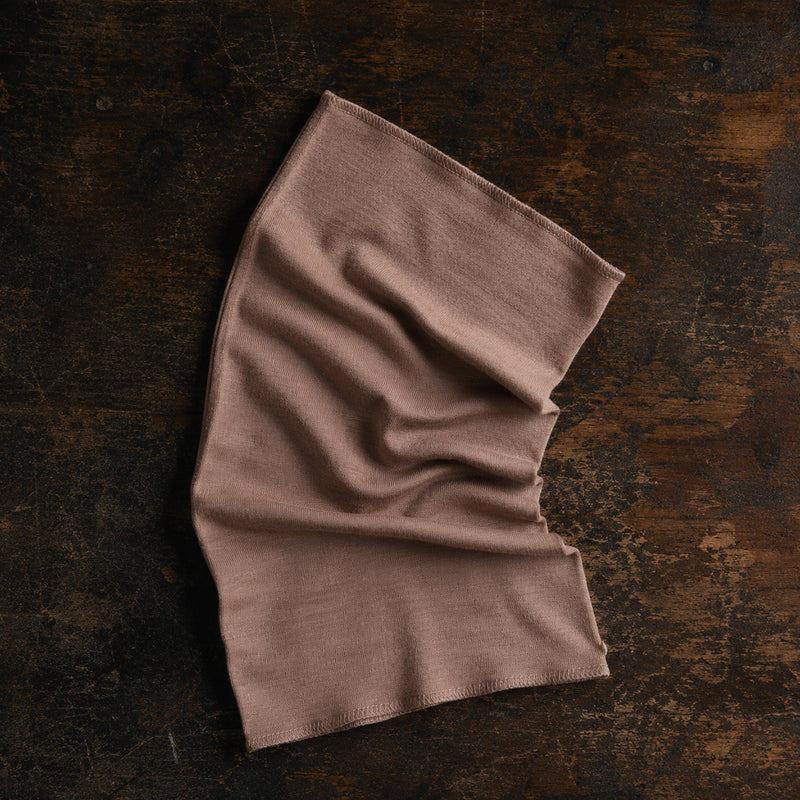 Coot Adults Snood - Merino Wool & Silk - Warm Driftwood