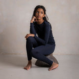 Finch Baby & Kids Leggings - Merino Wool & Silk - Cosmos