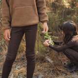 Finch Baby & Kids Leggings - Merino Wool & Silk - Cacao
