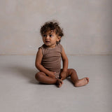 Gosling Baby Body - Merino Wool & Silk - Warm Driftwood