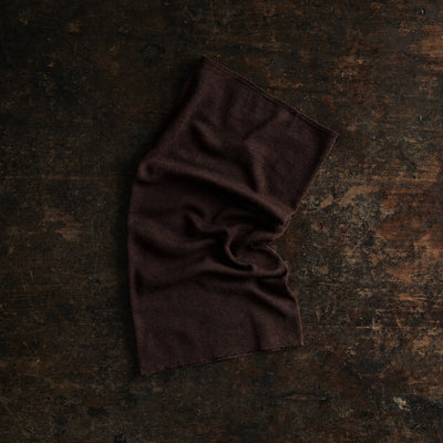Coot Kids Snood - Merino Wool & Silk - Cacao