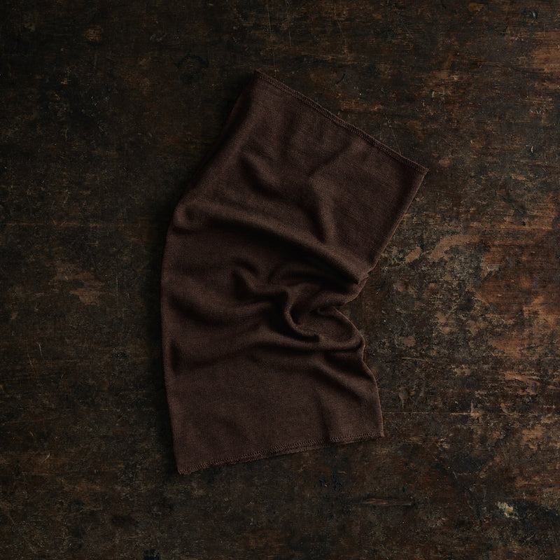 Coot Kids Snood - Merino Wool & Silk - Cacao