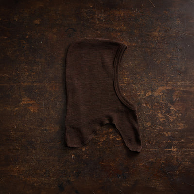 Darter Baby & Kids Balaclava - Merino Wool & Silk - Cacao