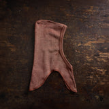 Darter Baby & Kids Balaclava - Merino Wool & Silk - Russet