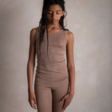 Swift Kids Top - Merino Wool & Silk - Warm Driftwood