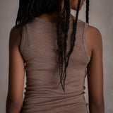 Swift Kids Top - Merino Wool & Silk - Warm Driftwood