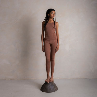 Swift Kids Top - Merino Wool & Silk - Russet
