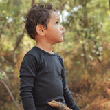 Lark Baby & Kids Top - Merino Wool & Silk - Cosmos