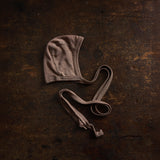 Piculet Baby Bonnet - Merino Wool & Silk - Warm Driftwood