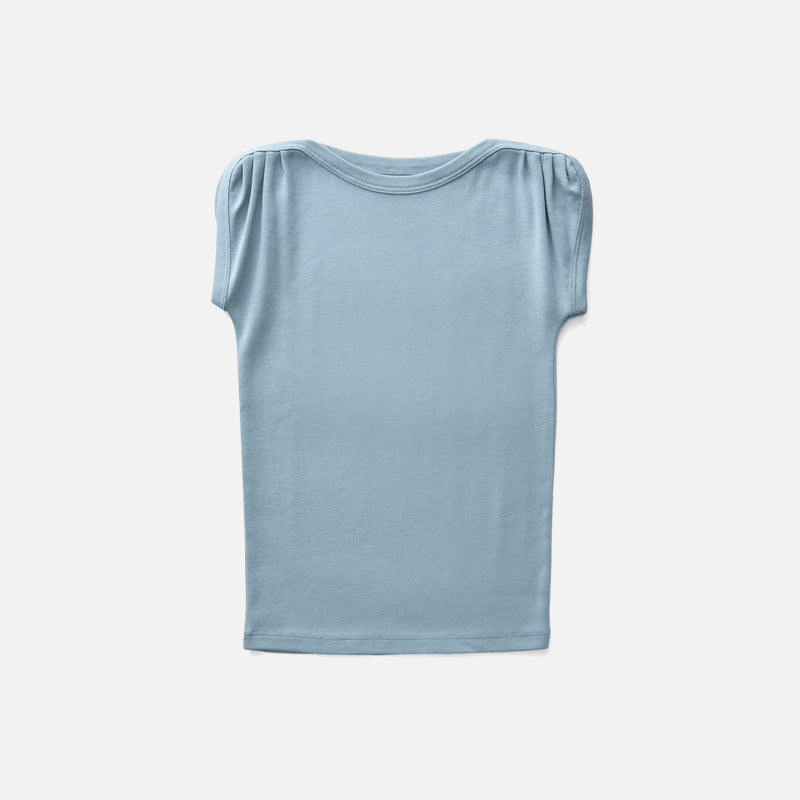 Kids Pima Cotton Sundae Tee - Azul