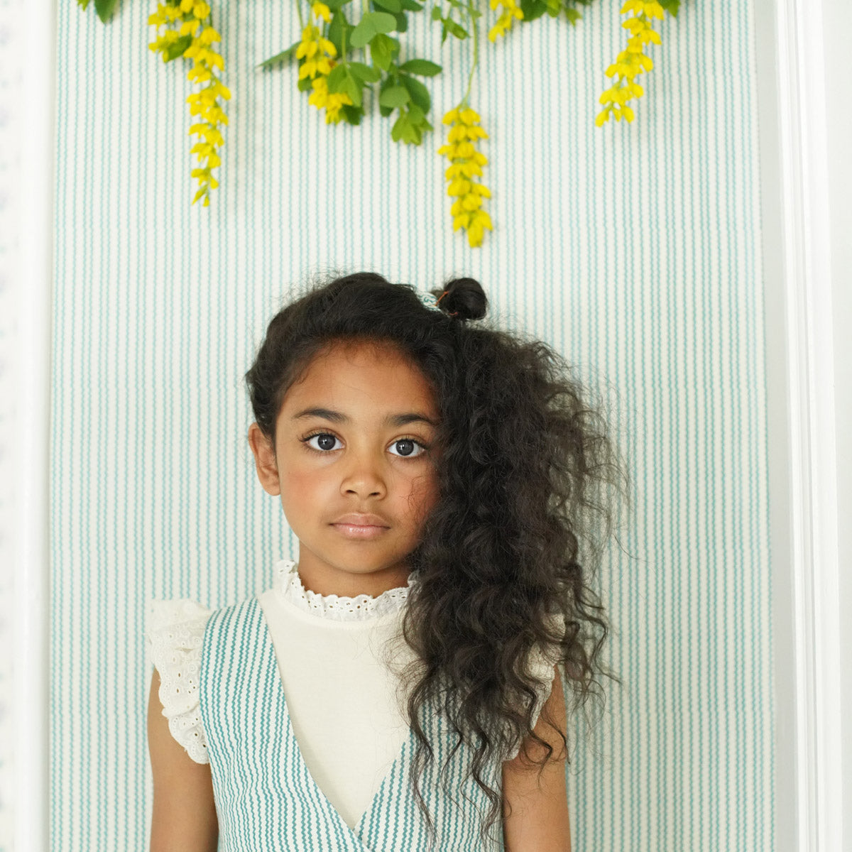 Kids Pima Cotton Eyelet Tee - Milk – MamaOwl