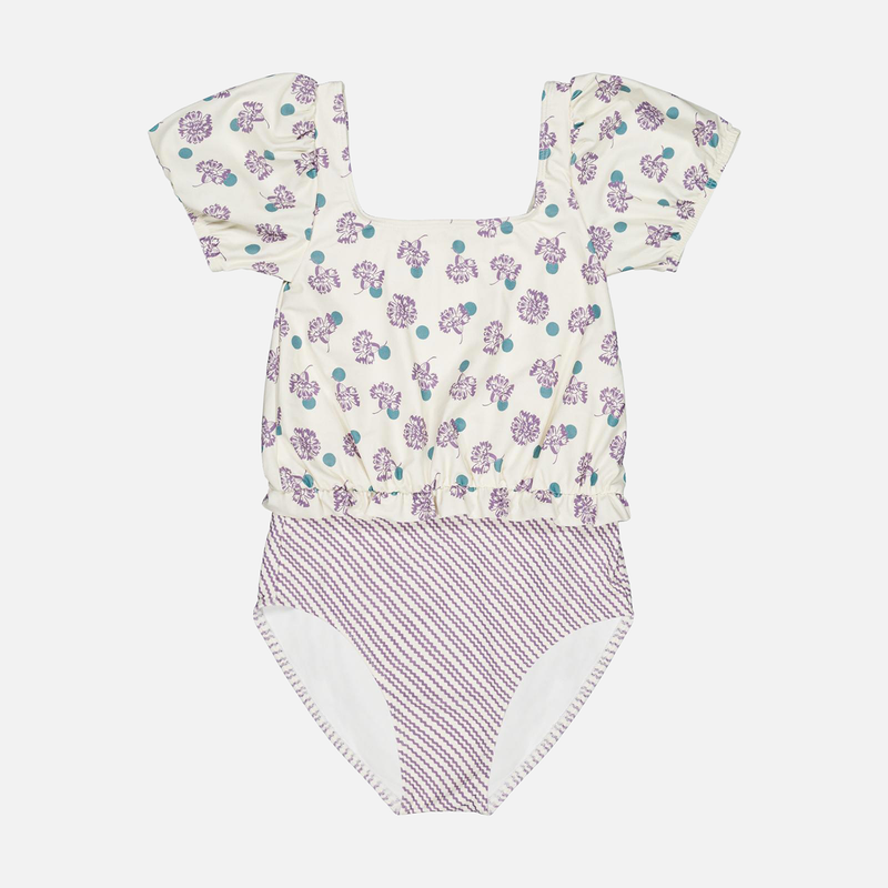 Kids Rosalia Swimsuit - Pansy
