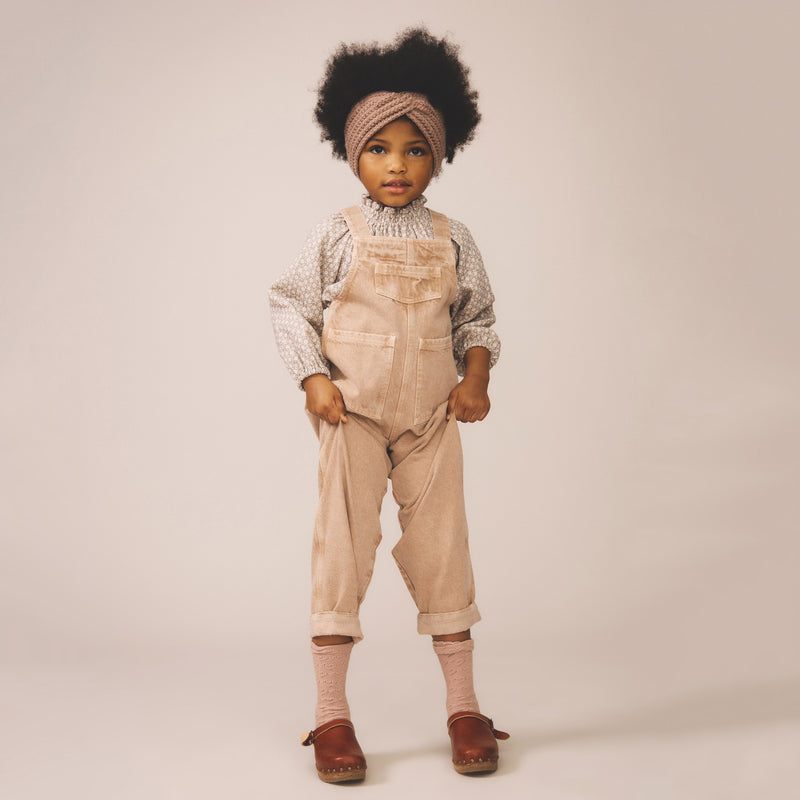 Kids Cotton Tillie Overall - Pedra