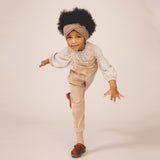 Kids Cotton Tillie Overall - Pedra