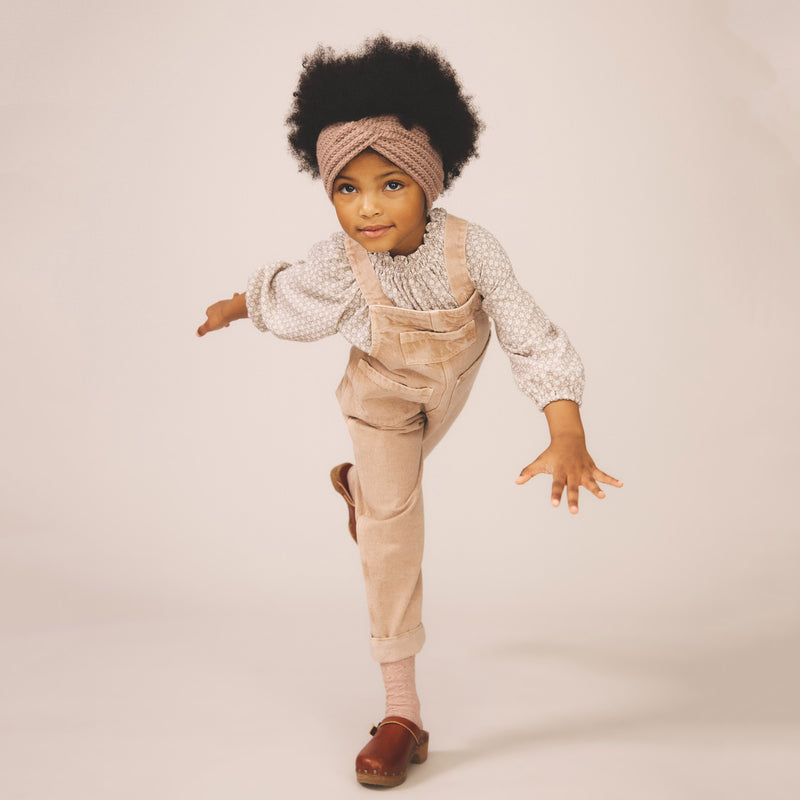 Kids Cotton Tillie Overall - Pedra