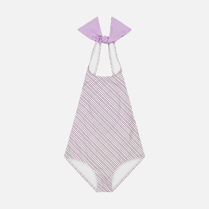 Kids Zita Swimsuit - Pansy
