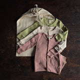 Baby Gift Set - Stork Sleep Time - Dusty Cotton Tones