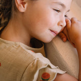 Kids Cotton Cousine Dress - Starfish/Watermelon