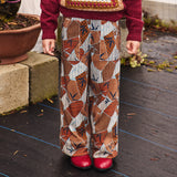 Kids Pima Cotton A-Pant - Rose Gold Kyoto