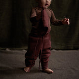 Barbet Baby & Kids Pants - Merino Wool Fleece - Fig