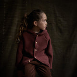 Tinker Baby & Kids Jacket - Merino Wool Fleece - Fig